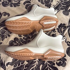 Women's/Mens Cream Weimuta Ankle Rain Ankle Boots